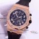 Perfect Replica Audemars Piguet Offshore Quartz Watch SS Black Face (2)_th.jpg